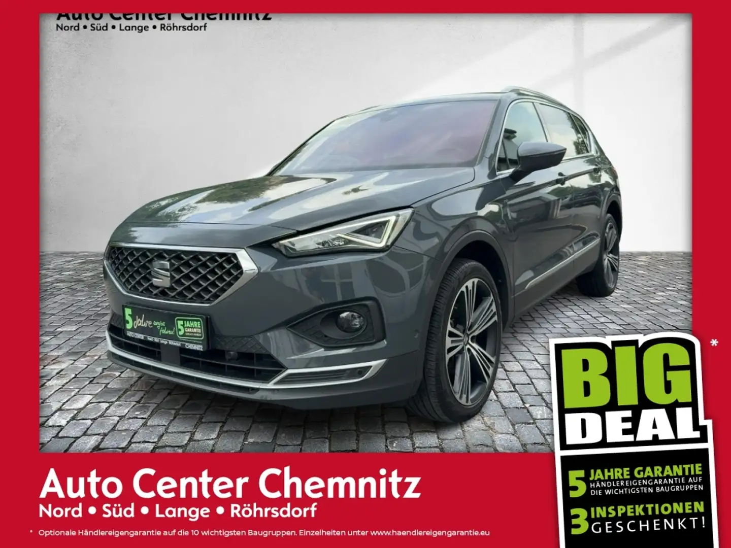 SEAT Tarraco 2.0 TDI DSG Xcellence LED/Navi/4xSHZ/Kam Grau - 1