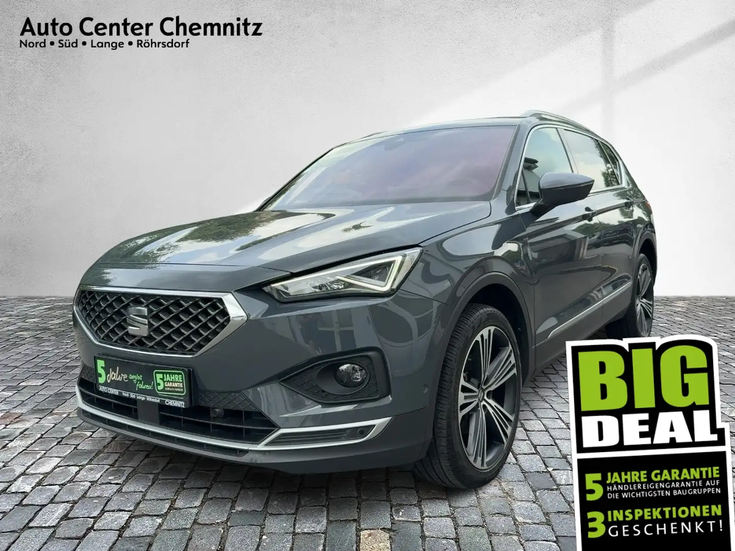 SEAT Tarraco 2.0 TDI DSG Xcellence LED/Navi/4xSHZ/Kam Grijs - 1