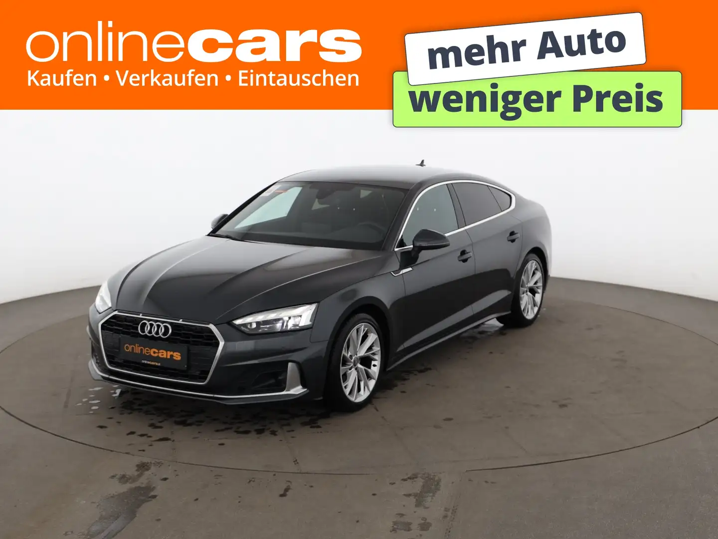 Audi A5 SB 35 TDI advanced Aut MATRIX NAVI LEDER R-CAM Grau - 1