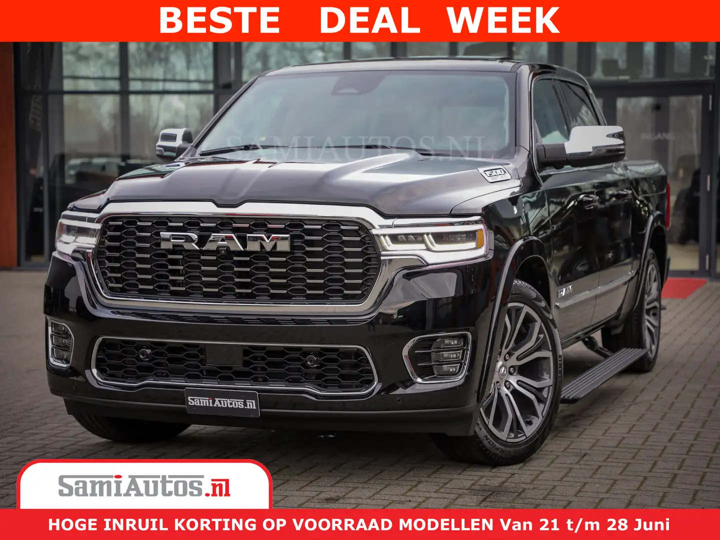 Dodge RAM 1500 Tungsten | De Meest Luxe Pick-Up op de Markt Noir - 1