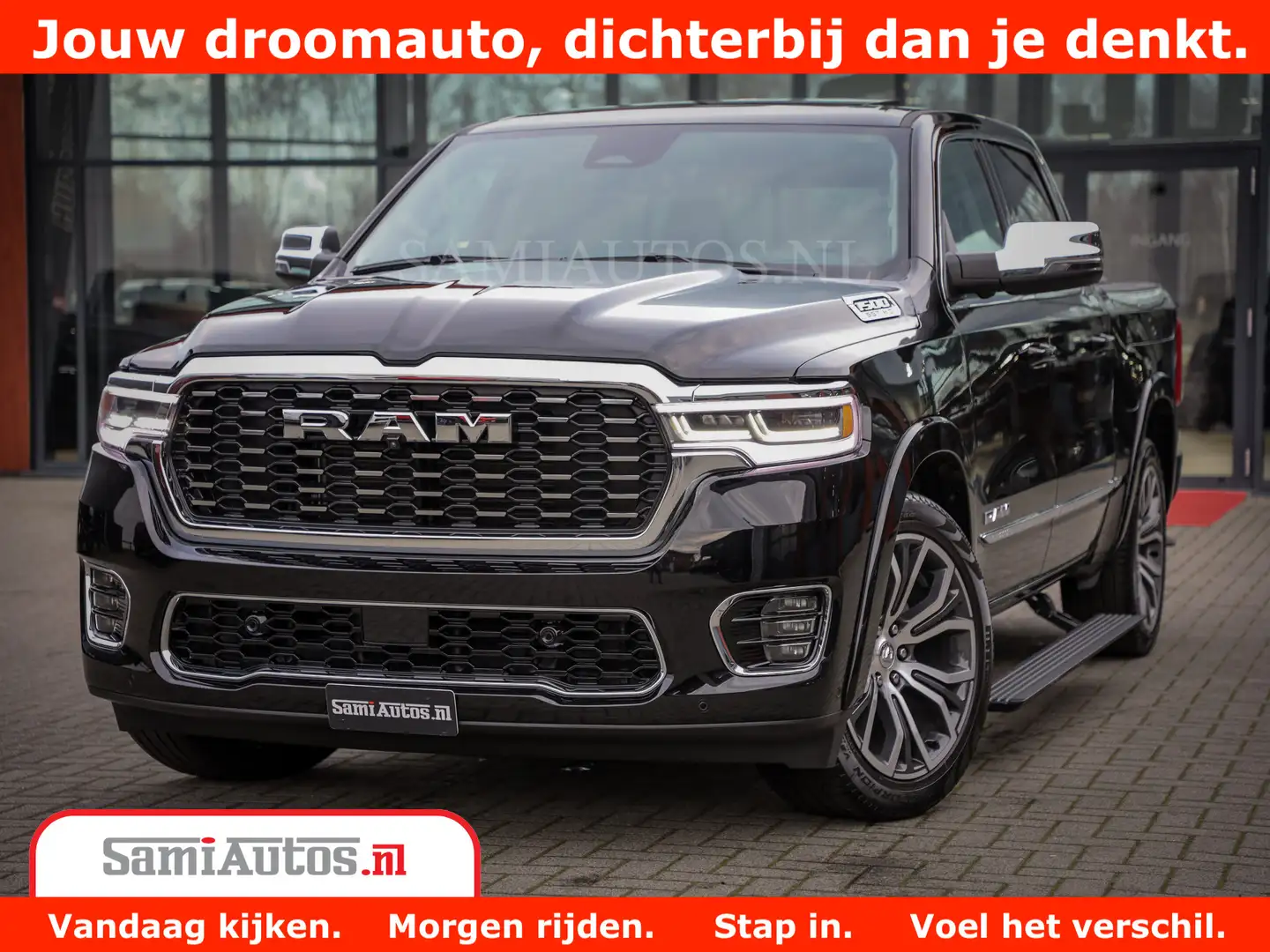 Dodge RAM 1500 Tungsten | De Meest Luxe Pick-Up op de Markt Schwarz - 1