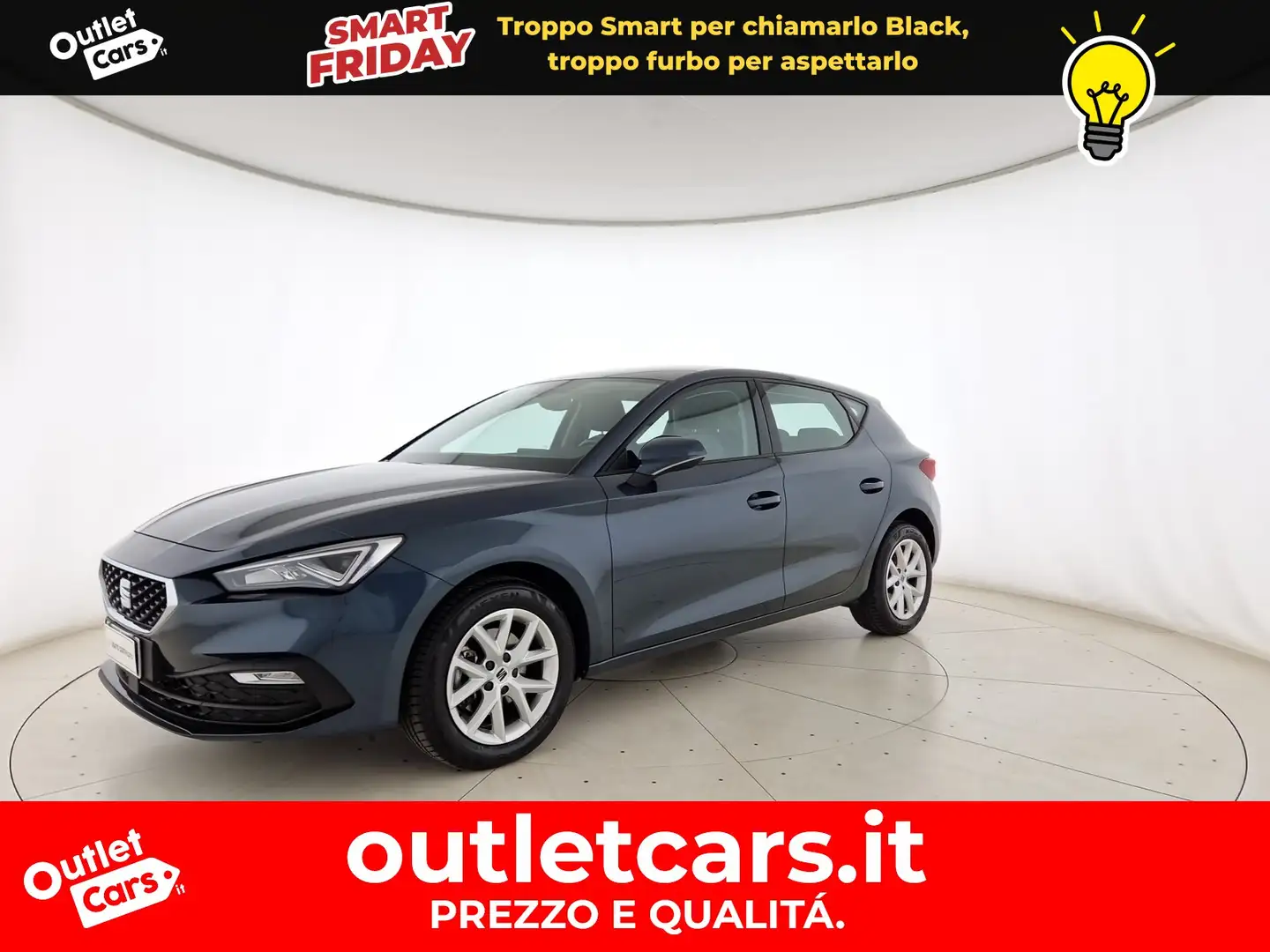 SEAT Leon 1.0 tsi business 110cv Gris - 1