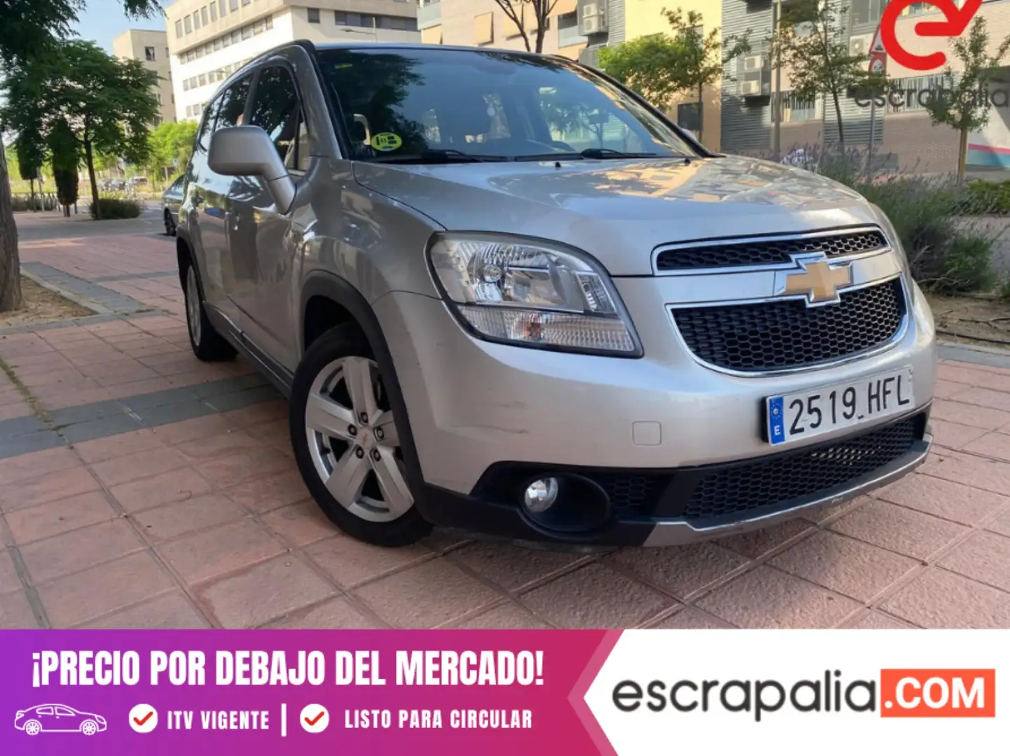 Chevrolet Orlando 2.0 VCDi LT Gris - 1