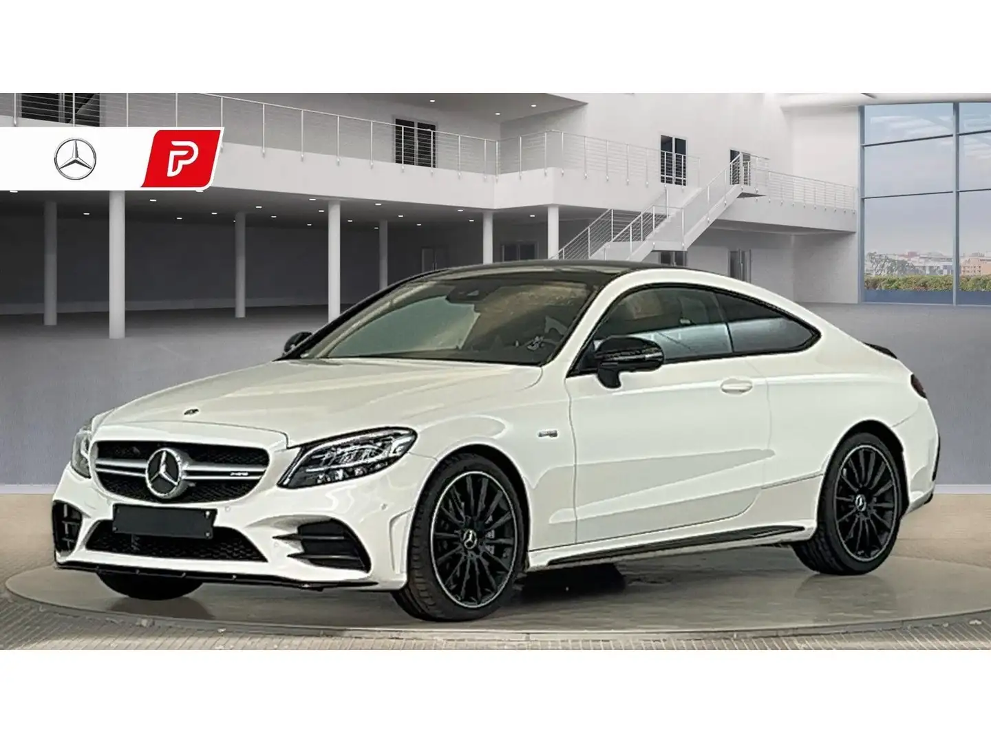 Mercedes-Benz C 43 AMG C43 AMG Optik Perf.AGA Memo Pano Burme digiTacho Bianco - 2