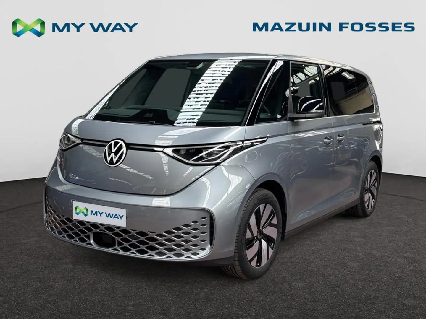 Volkswagen ID. Buzz ID. Buzz Pro 150 kW (204 ch)  77 kWh RWD Empatteme Grijs - 1