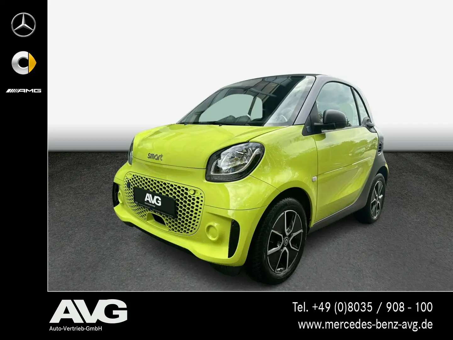 smart forTwo smart EQ fortwo Klima SHZ Lade-Paket Cool&Audio BC Groen - 1