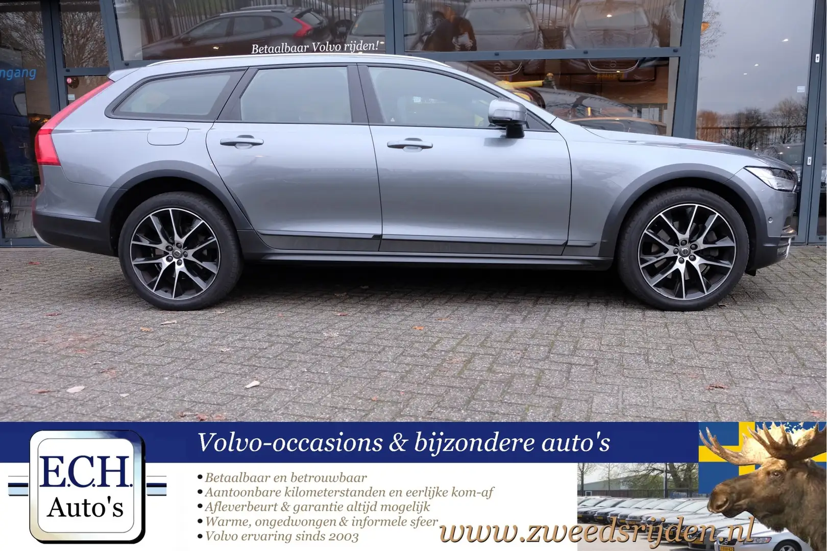 Volvo V90 Cross Country 2.0 T6 Pro, Polestar Engineered, Panoramadak, Adap Gris - 2