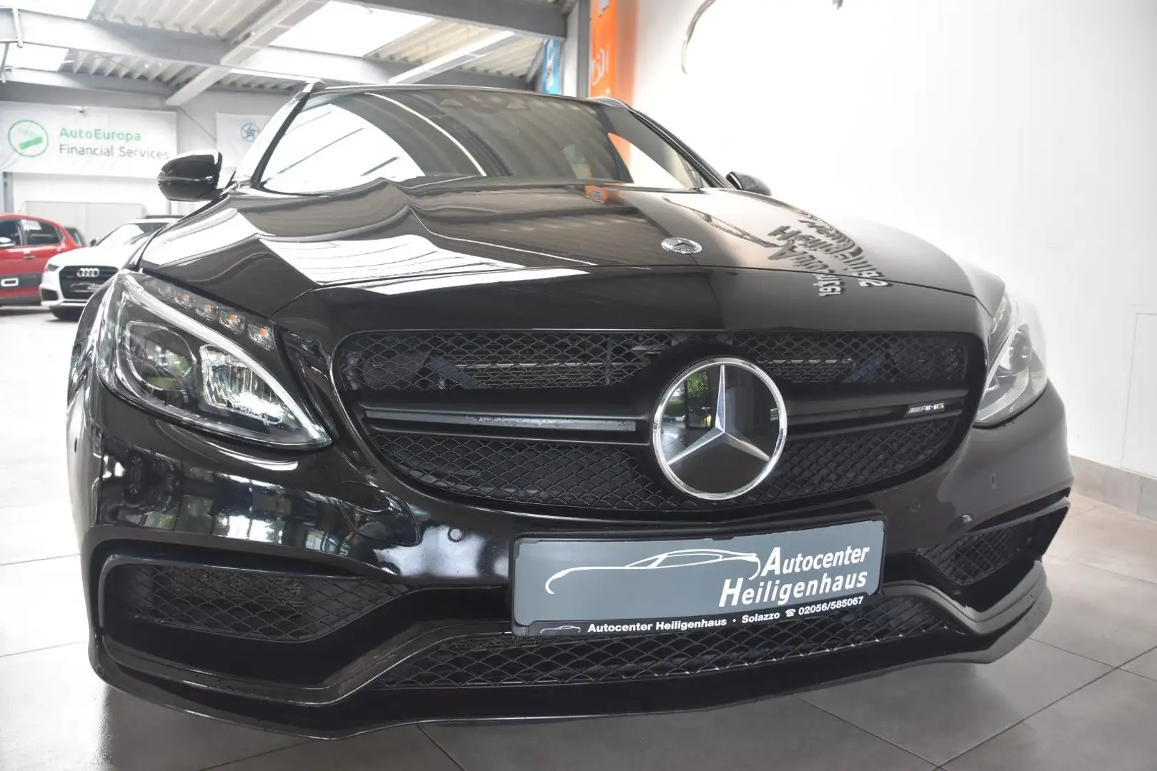 Mercedes-Benz C 63 AMG C 63 T-Modell AMG LED Pano Kamera Burmester Noir - 1