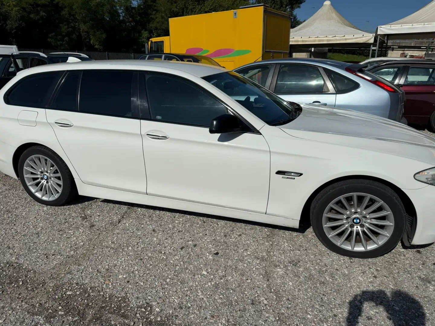 BMW 520 Serie 5 F11 Touring 520d Touring Bianco - 2