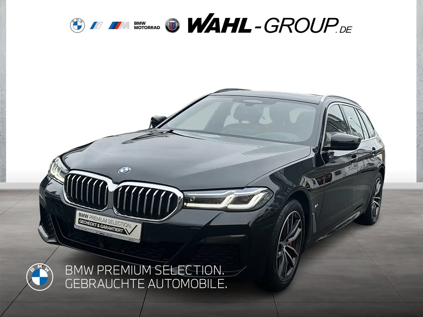 BMW 540 d xDrive Touring M Sport AHK Panorama HeadUp Laser Negro - 1