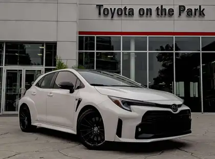 White 2023 Toyota GR Corolla Hatchback All-Wheel Drive 6-Speed Manual