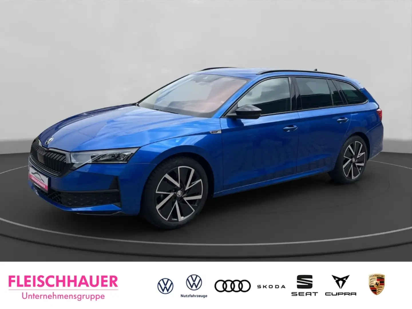 Skoda Octavia Combi Sportline 1,5 TSI 110 kW  Spurwechselassiste Blau - 1