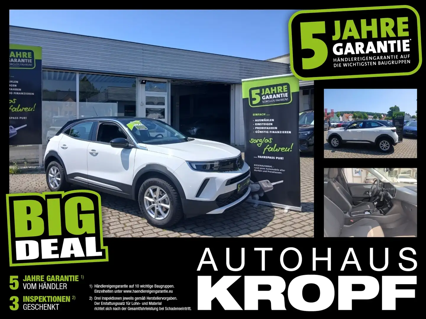 Opel Mokka 1.2 Turbo Edition Winterpaket,Parkpilot,DAB Weiß - 1