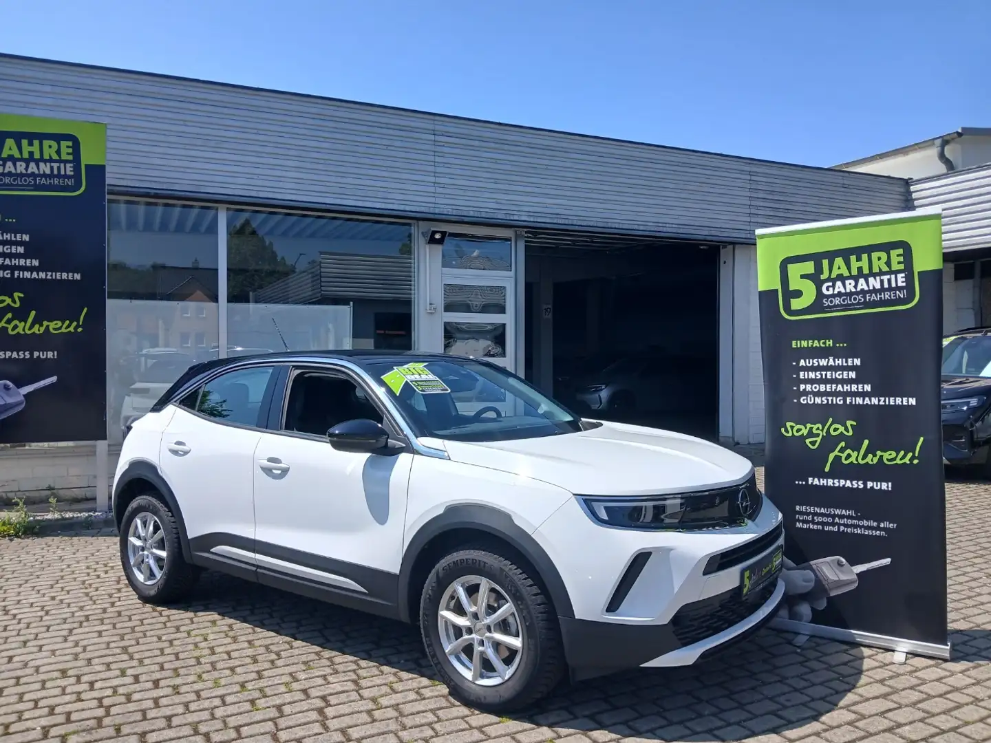 Opel Mokka 1.2 Turbo Edition Winterpaket,Parkpilot,DAB Weiß - 2