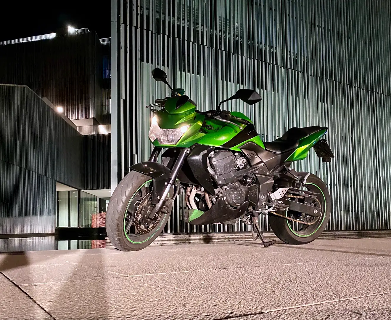 Kawasaki Z 750 zelena - 2