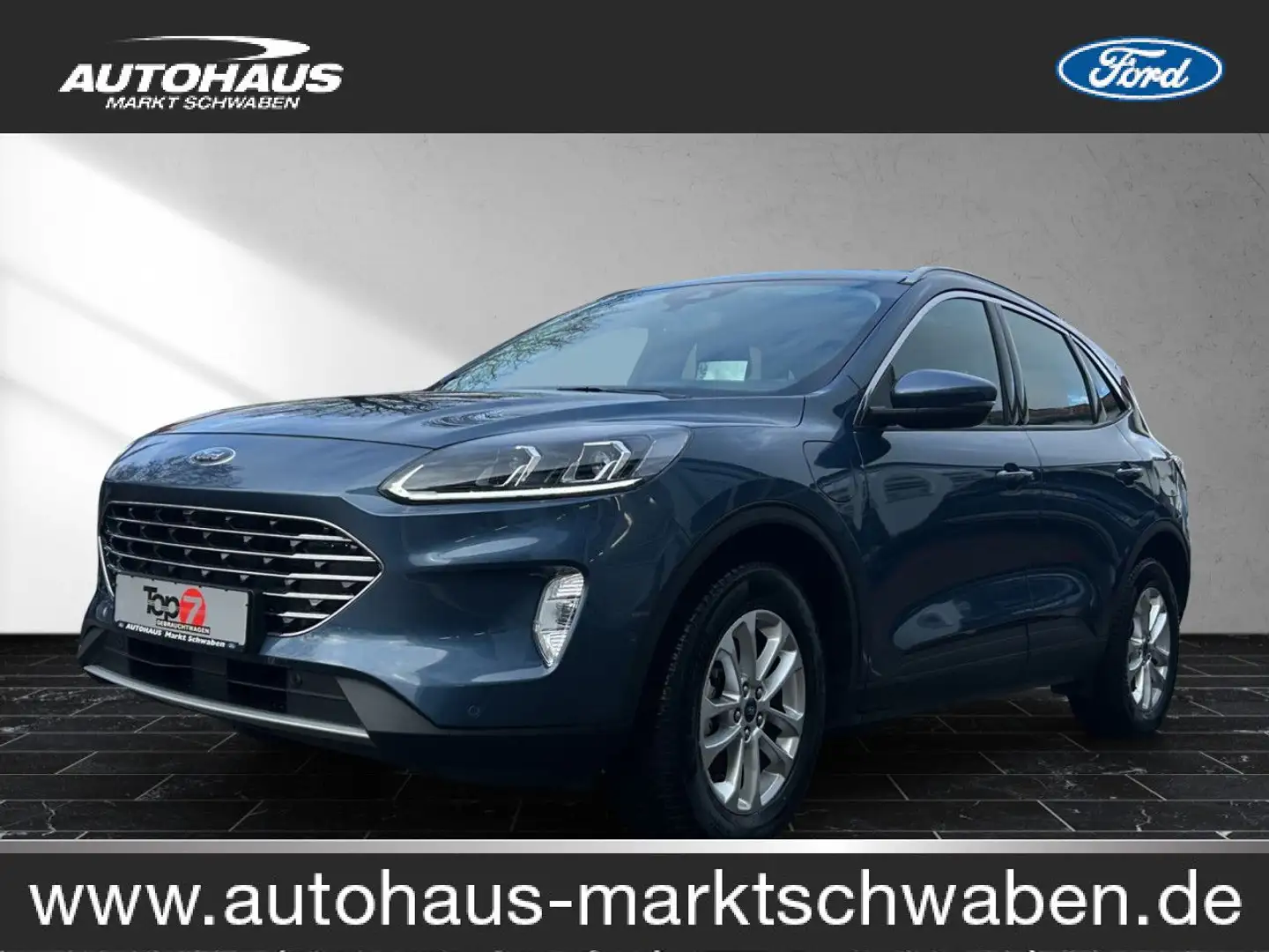 Ford Kuga Plug-In Hybrid Titanium Bluetooth Navi LED Bleu - 1