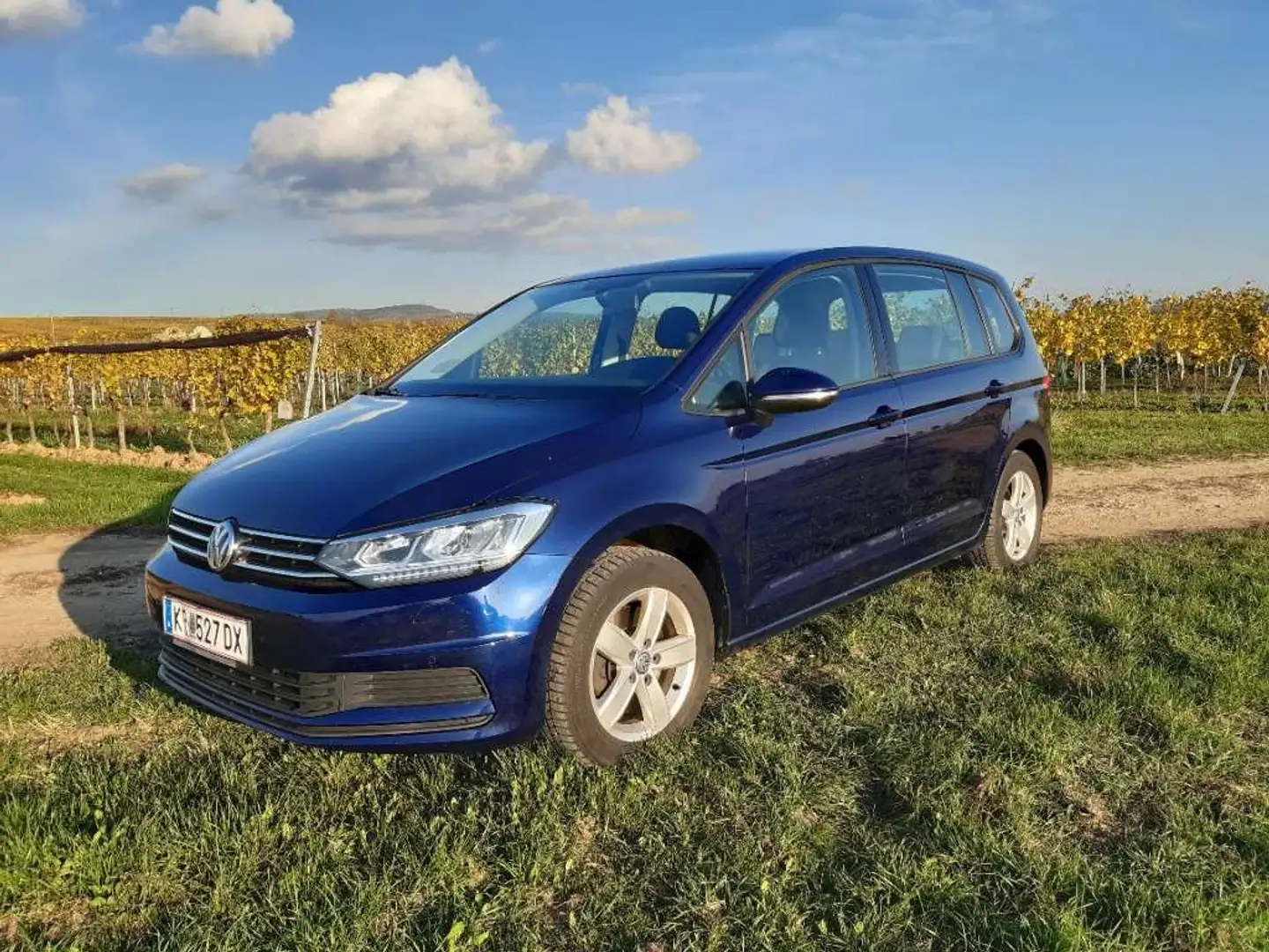 Volkswagen Touran Touran Comfortline 1,6 SCR TDI AHK PDC NAVI Blau - 1