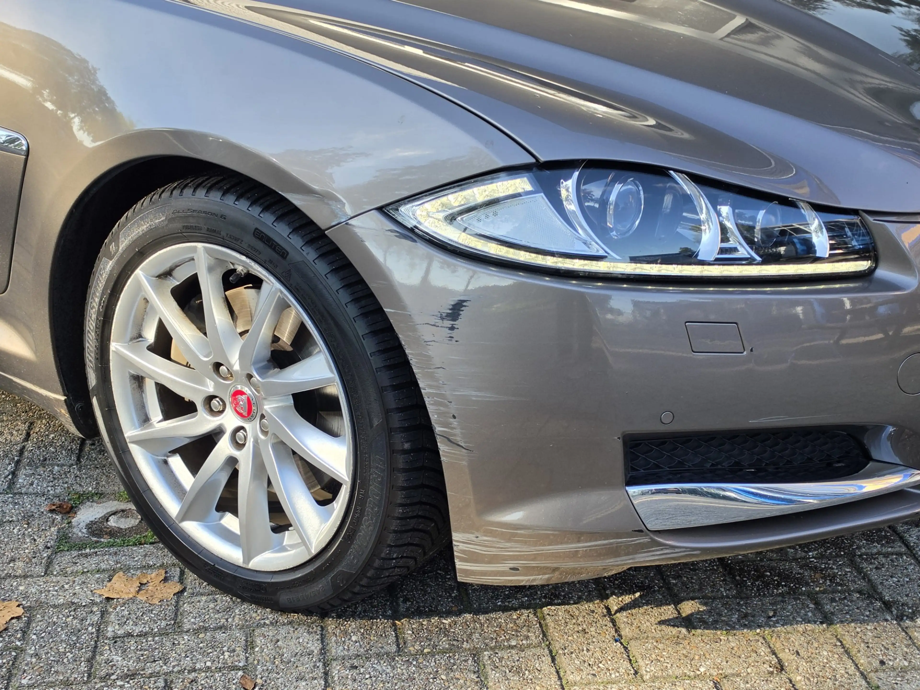 Jaguar XF 2.2D Automaat Leder Licht Schaaf Schade Nap — photo 9