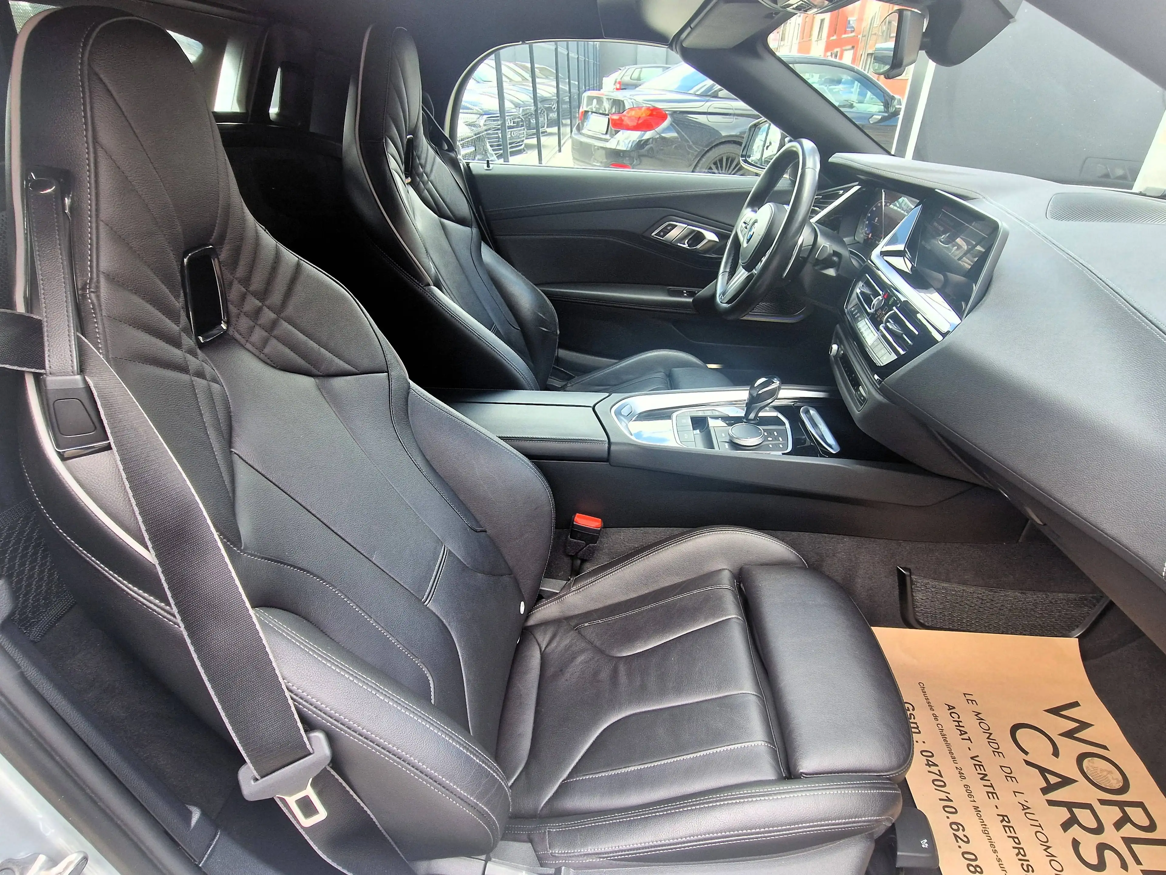 BMW Z4 2.0iAS PACK M - BOITE AUTO - FULL LED - ECLAIRAGE D AMBIANCE - HARMAN KARDON - APPLE CARPLAY/ANDROID — photo 10