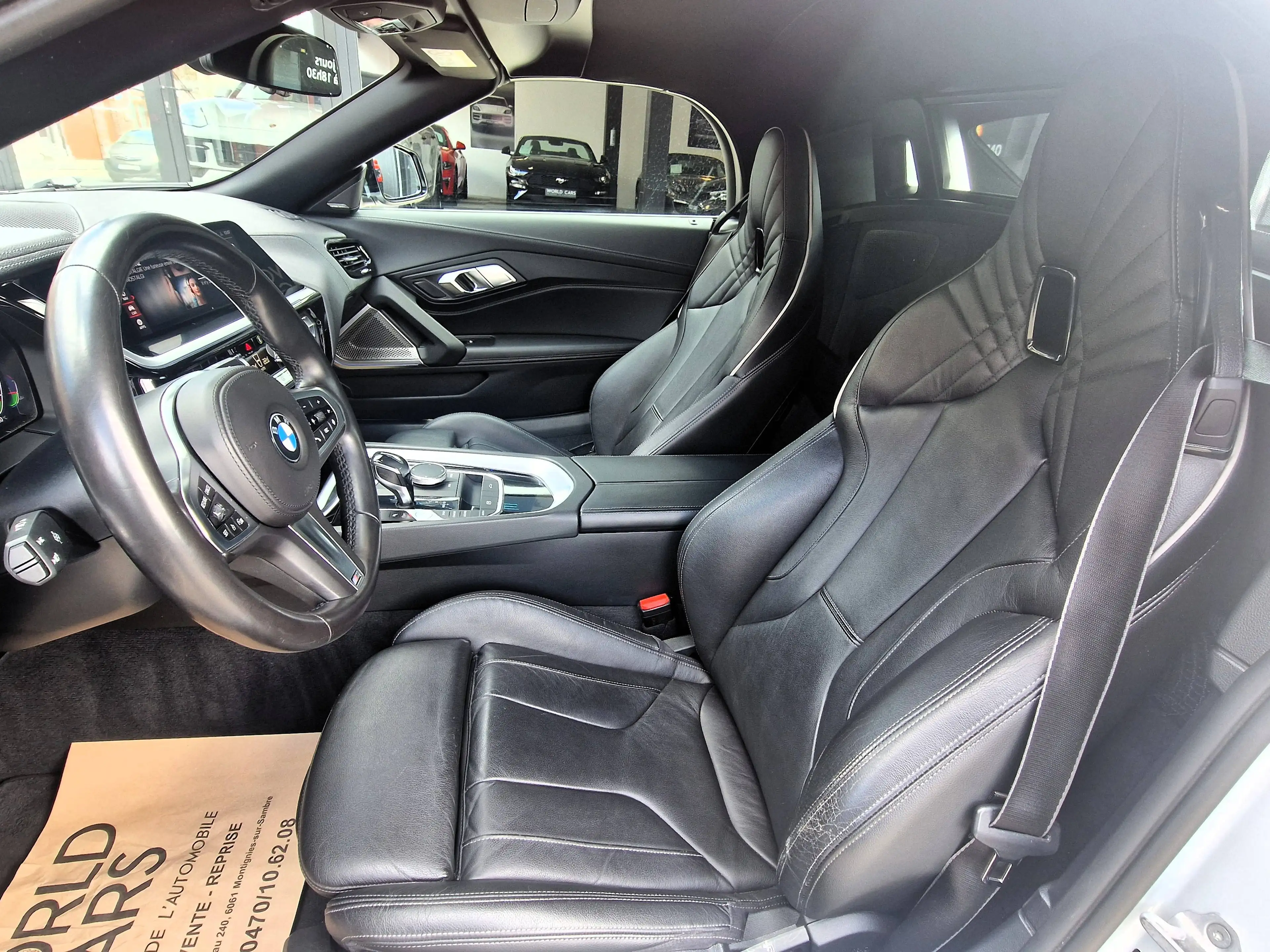 BMW Z4 2.0iAS PACK M - BOITE AUTO - FULL LED - ECLAIRAGE D AMBIANCE - HARMAN KARDON - APPLE CARPLAY/ANDROID — photo 9