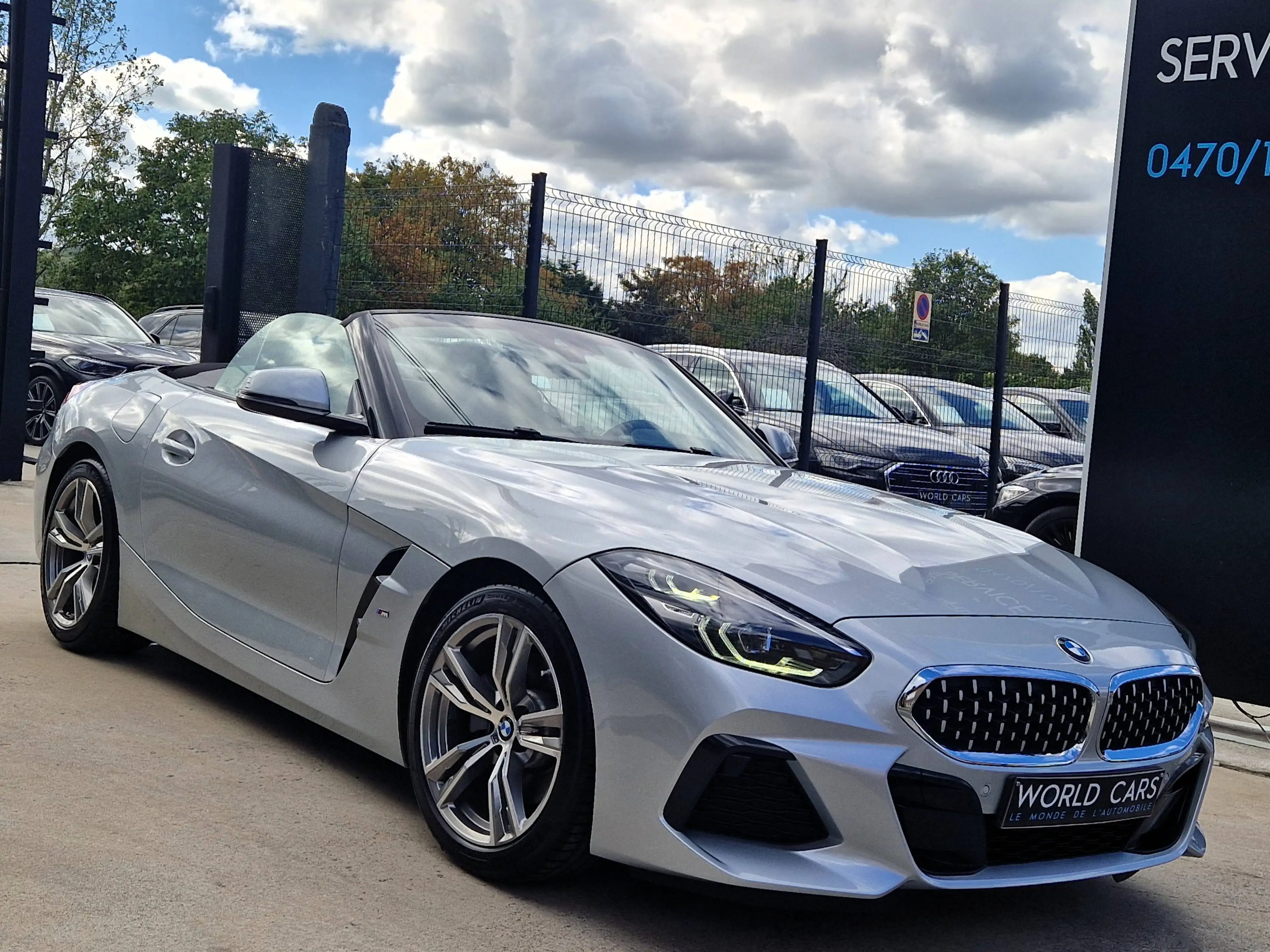 BMW Z4 2.0iAS PACK M - BOITE AUTO - FULL LED - ECLAIRAGE D AMBIANCE - HARMAN KARDON - APPLE CARPLAY/ANDROID — photo 2