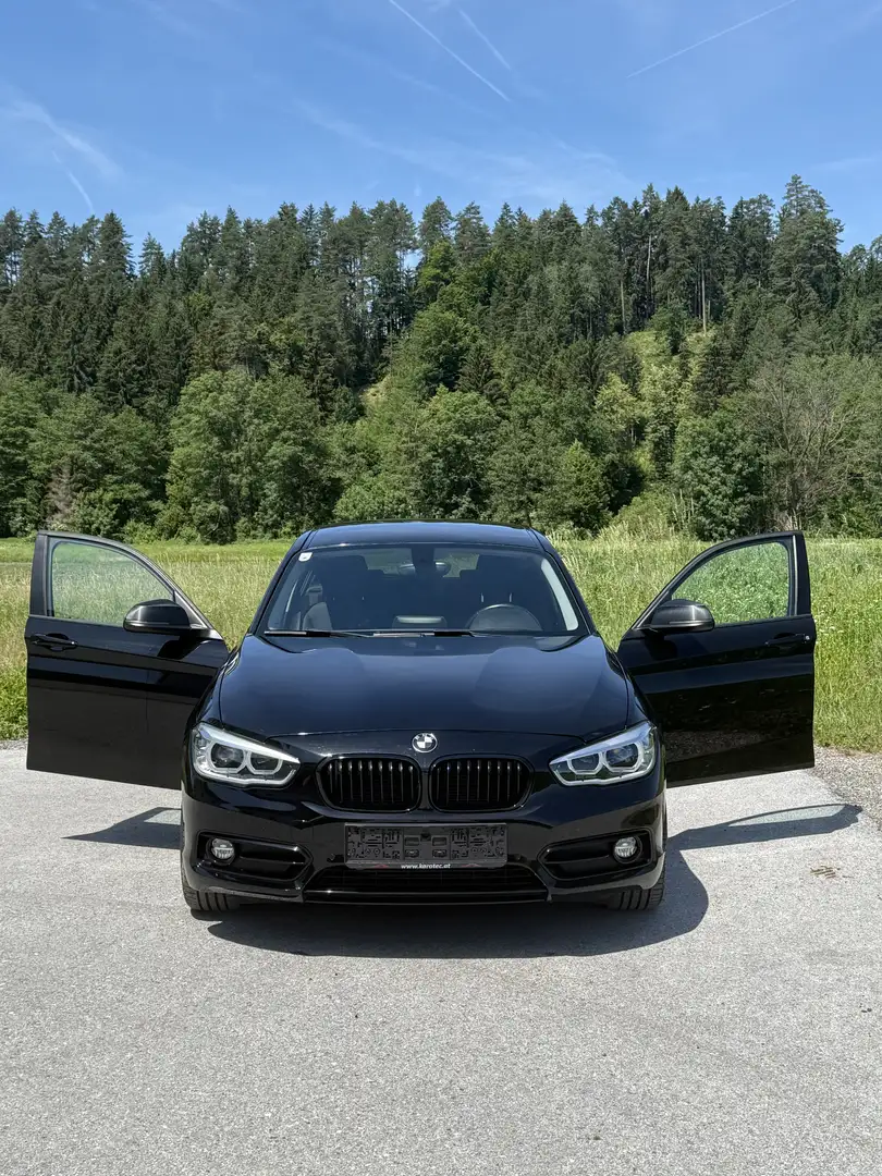 BMW 114 114 d Schwarz - 1