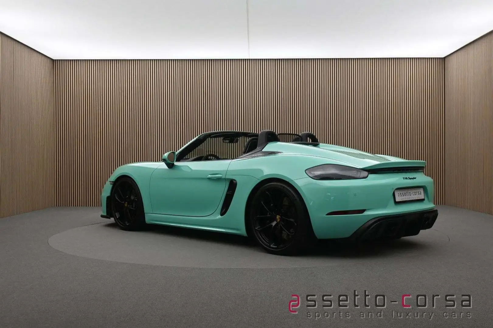 Porsche Boxster Spyder*Approved*918*PTS*XPEL*Pepita Vert - 2