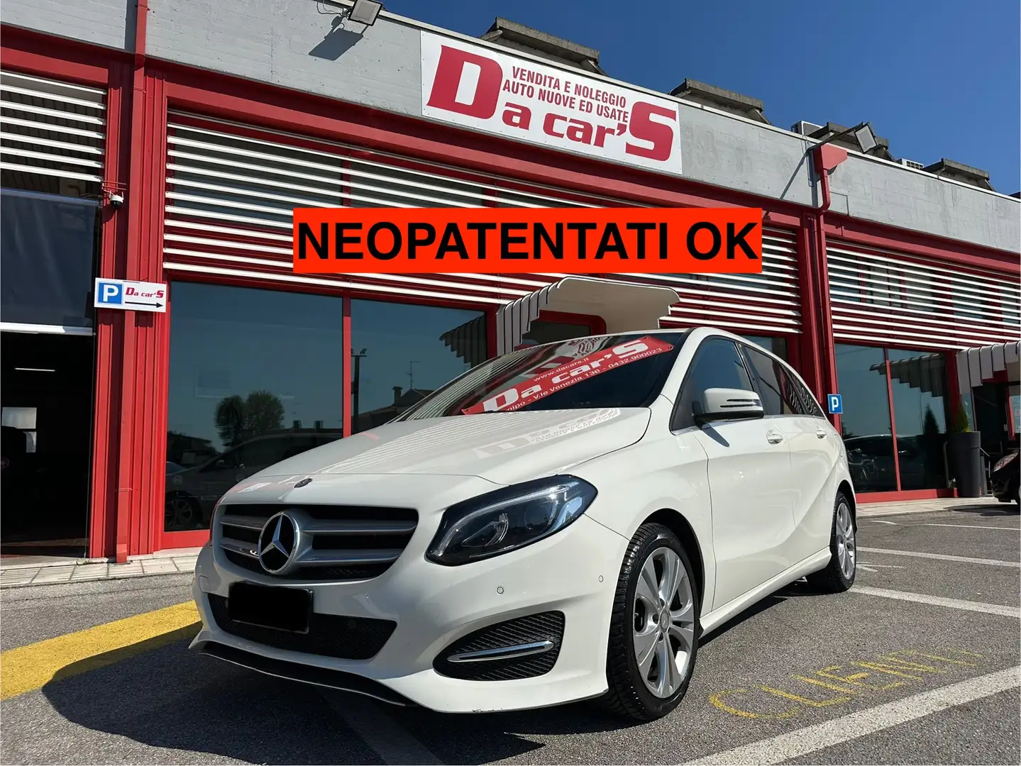 Mercedes-Benz B 200 d (cdi) Executive auto, OTTIME CONDIZIONI! Bianco - 1