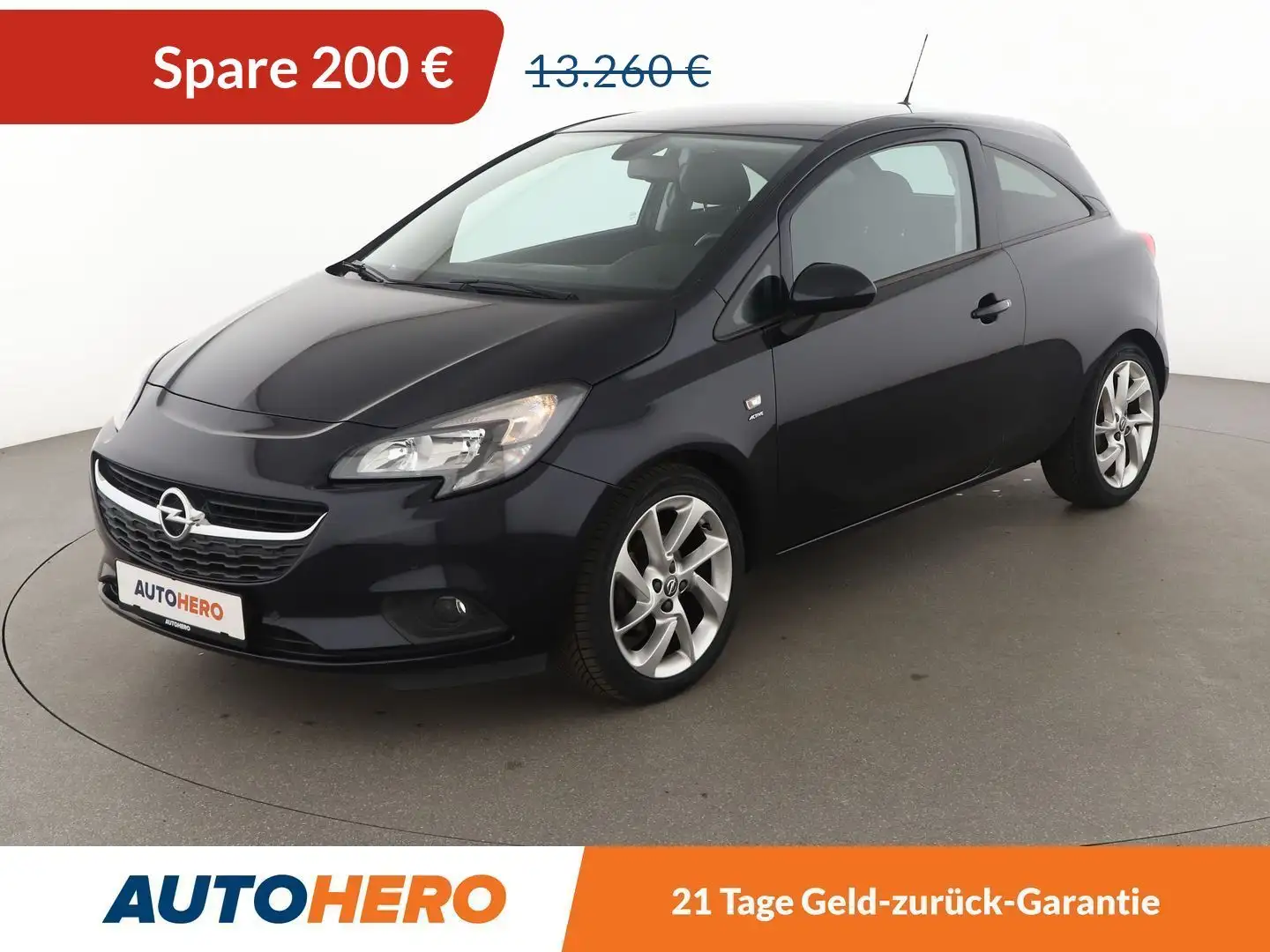 Opel Corsa 1.4 Active Aut.*TEMPOMAT*SHZ*PDC*ALU* Blau - 1
