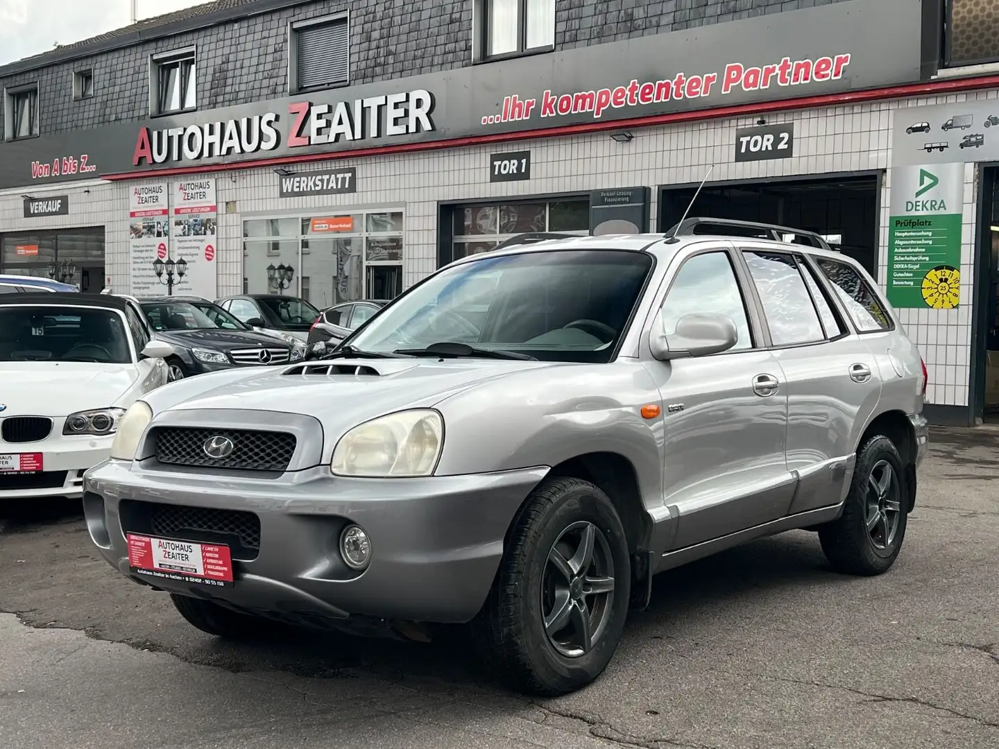 Hyundai SANTA FE 2.0 GLS CRDI *TÜV*INS* Argintiu - 1
