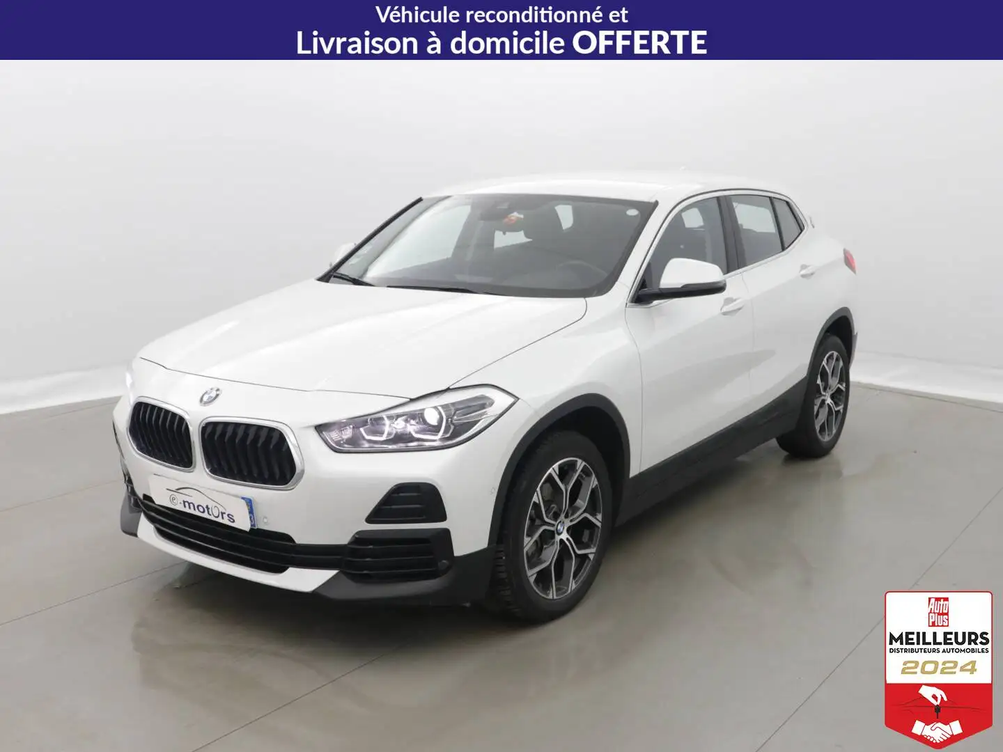 BMW X2 X2 sDrive 18i 136 DKG7 DESIGN Blanc - 1