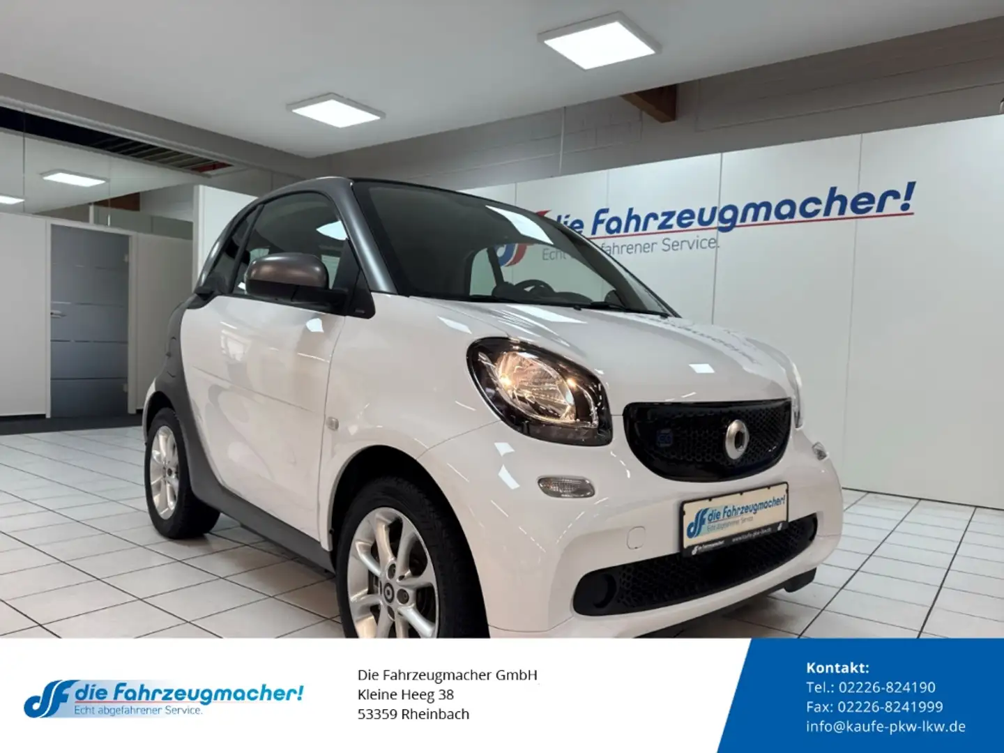 smart forTwo coupe electric drive EQ Navi Klimaautom Kom-paket Grau - 1