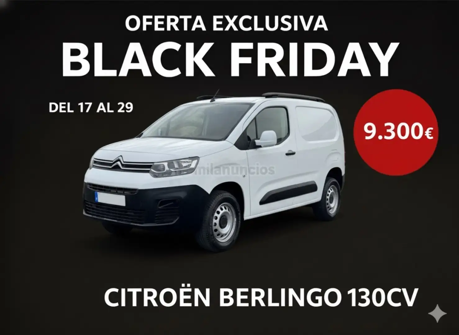 Citroen Berlingo Van BlueHDi S&S Talla M Club 4x4 Dangel 1 Weiß - 1