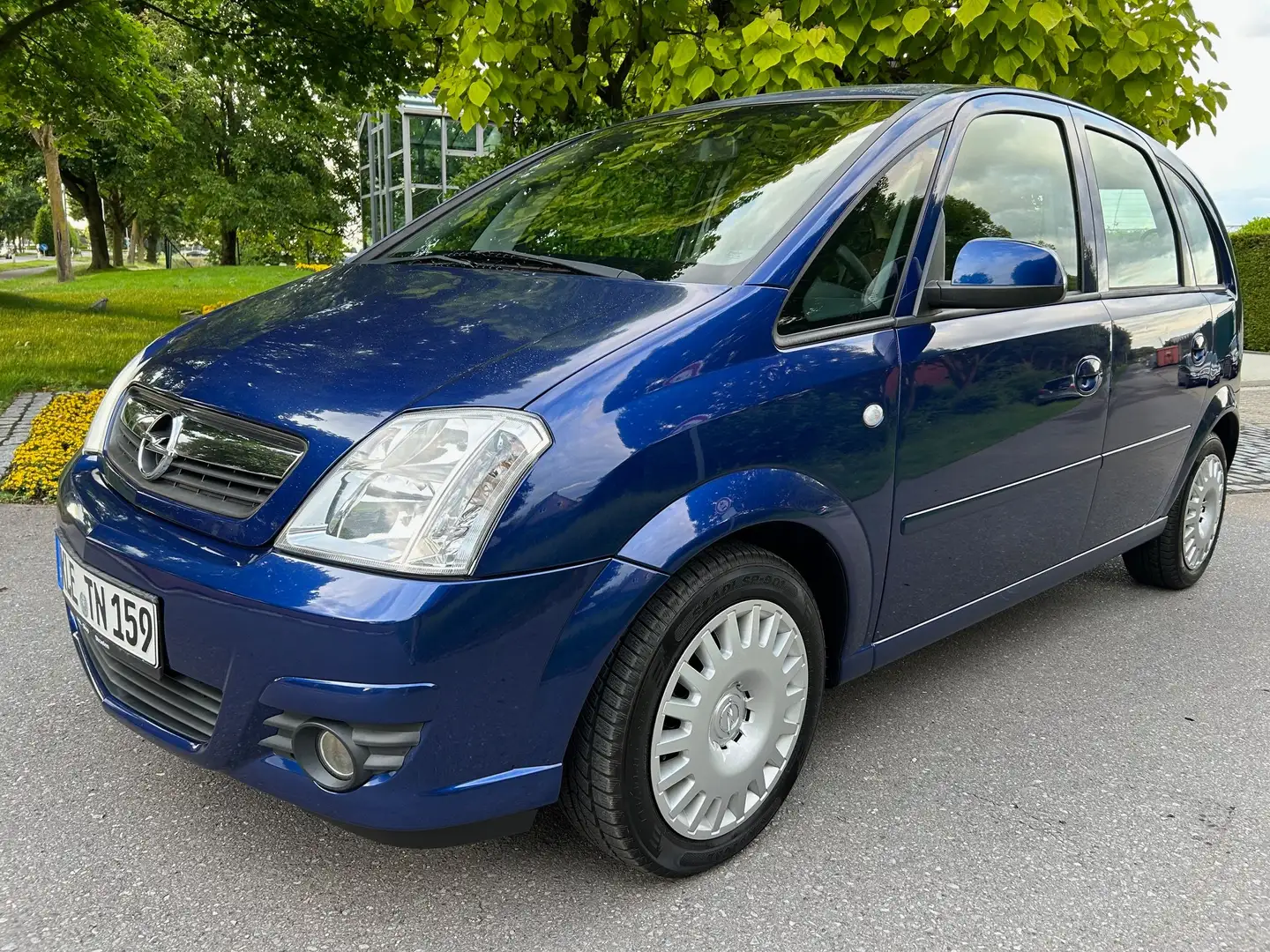 Opel Meriva Cosmo*KLIMA*INSPETION+TÜV NEU Blau - 1