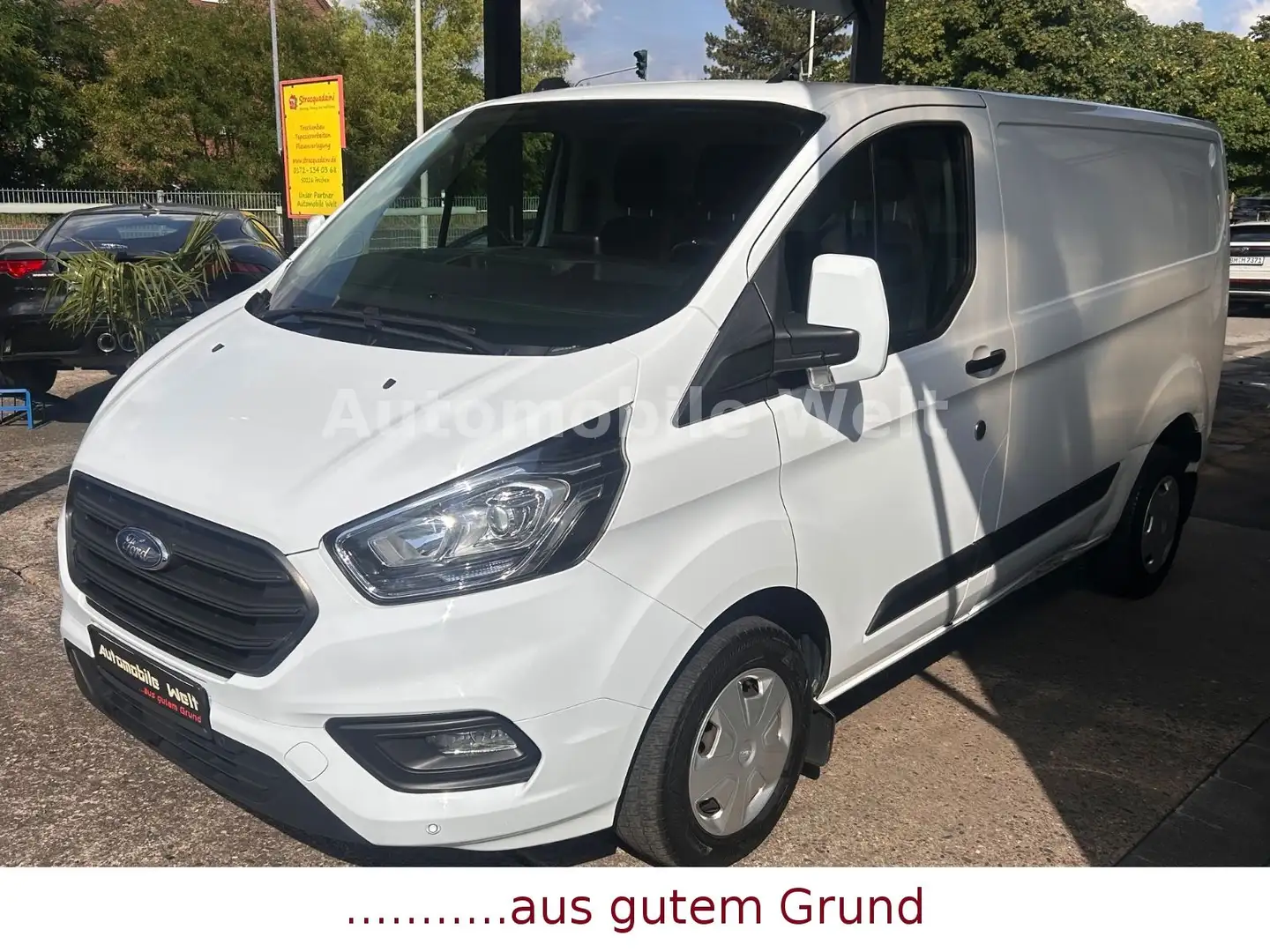 Ford Transit Custom Custom Kasten 280 L1 Scheckheft 1.Hd.Klima PDC Weiß - 1