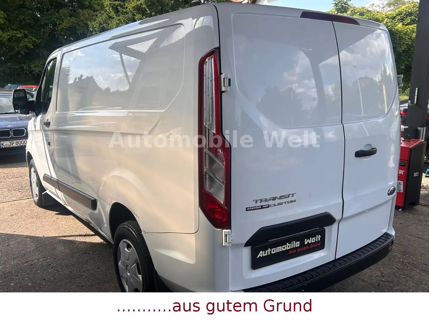 Ford Transit Custom Custom Kasten 280 L1 Scheckheft 1.Hd.Klima PDC Weiß - 2