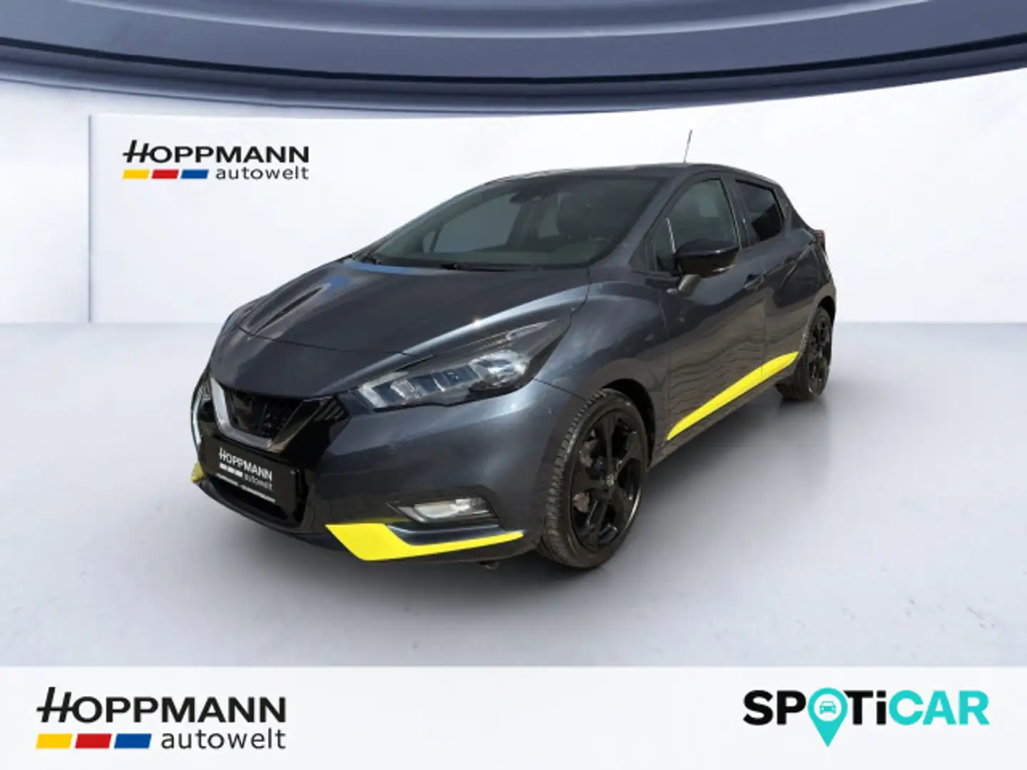 Nissan Micra 1.0 Kliro Navi PDC CarPlay Klima Grau - 1