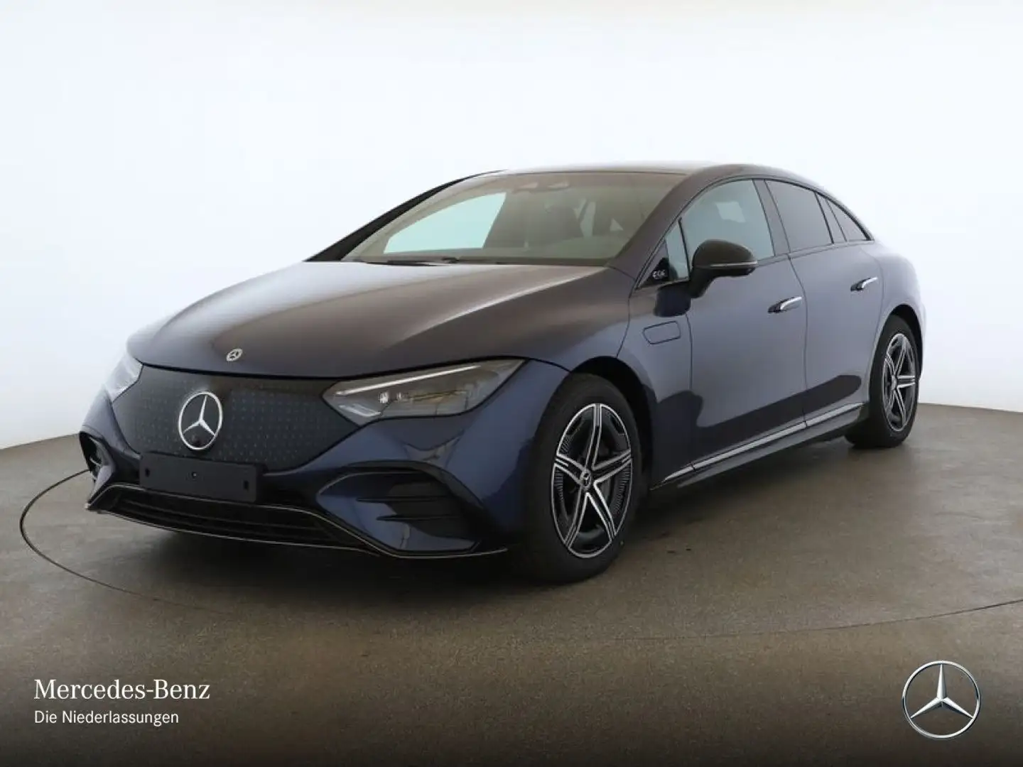 Mercedes-Benz EQE 500 4MATIC AMG Fahrass Pano Burmester Distr. Blu/Azzurro - 2