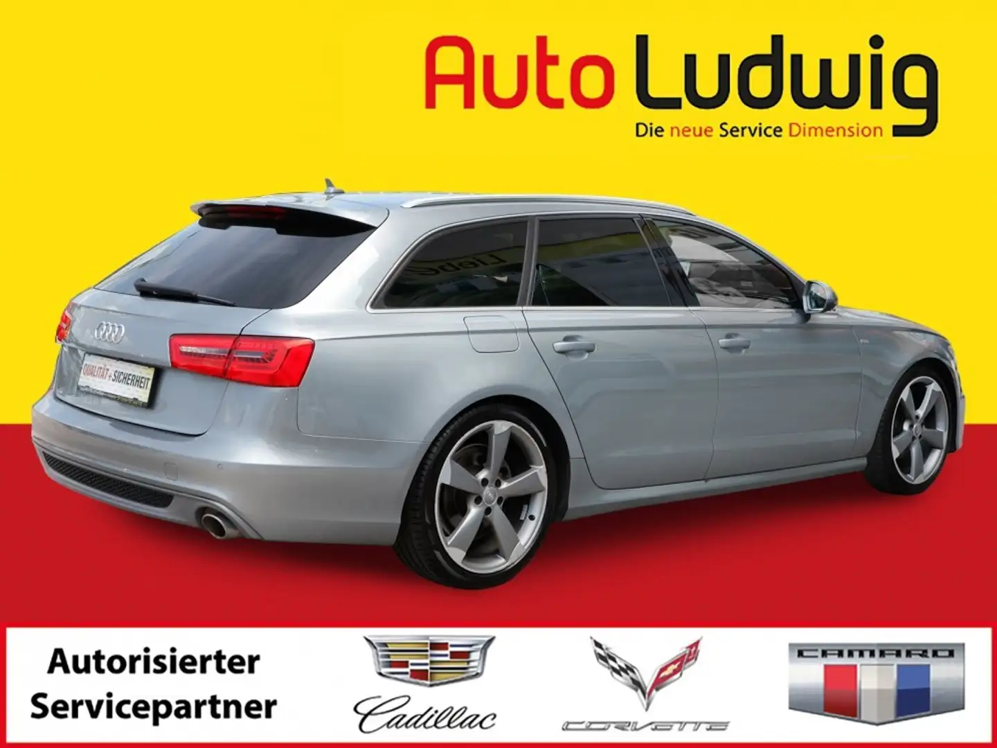 Audi A6 Avant 3,0 TDI quattroSport DPF S-tronic*S-LINE*... Gris - 2