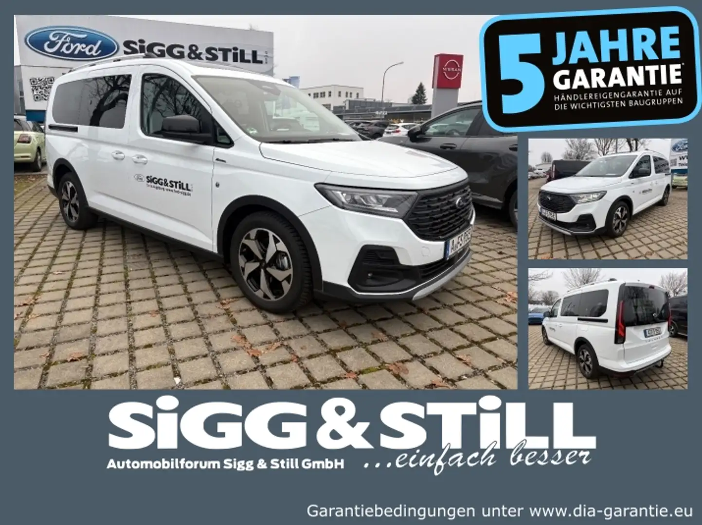 Ford Grand Tourneo Connect Active L2 iACC*NAVI*CAM*SHZ Weiß - 1