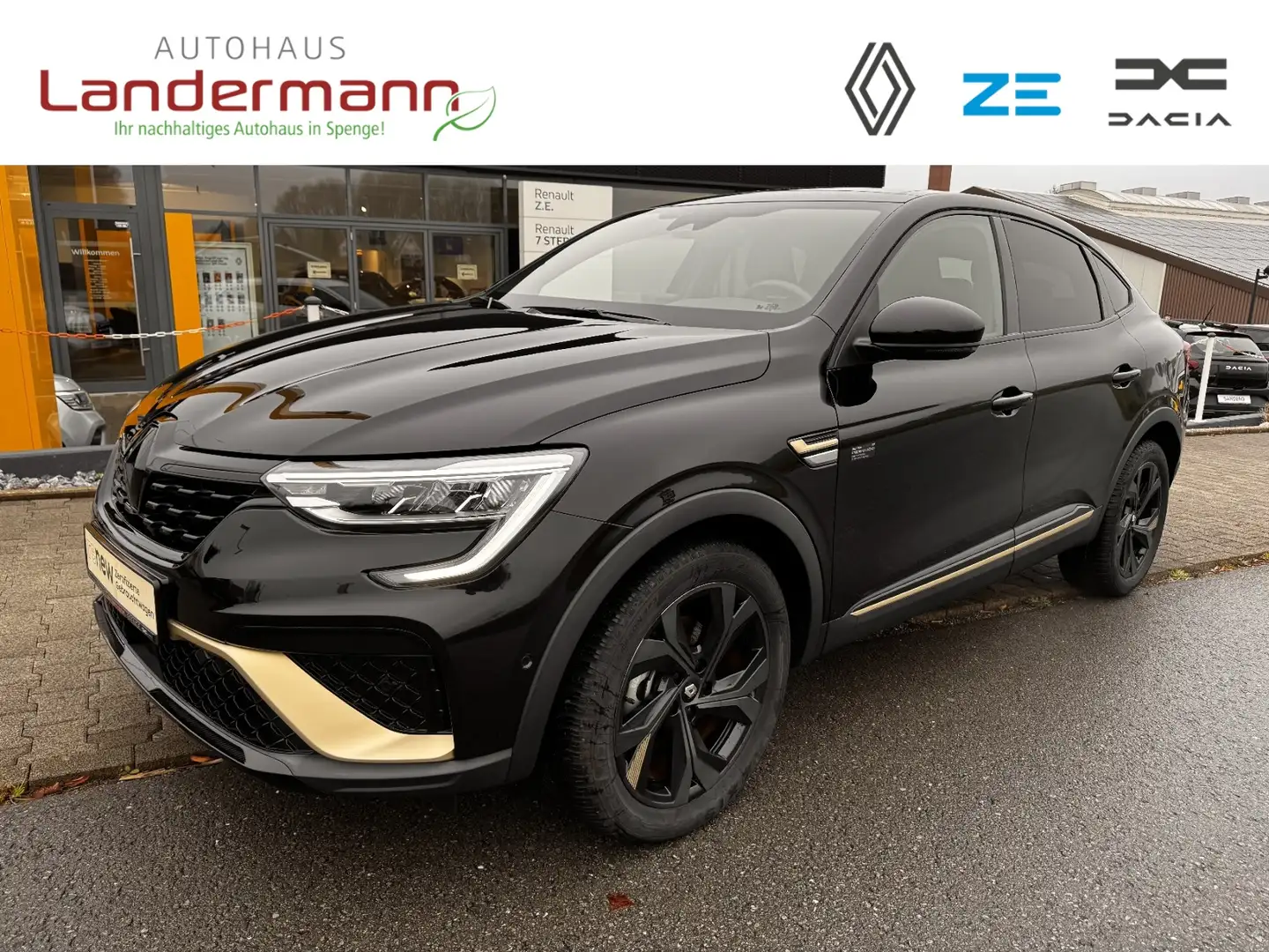 Renault Arkana E-TECH engineered hybrid 145 Schwarz - 1