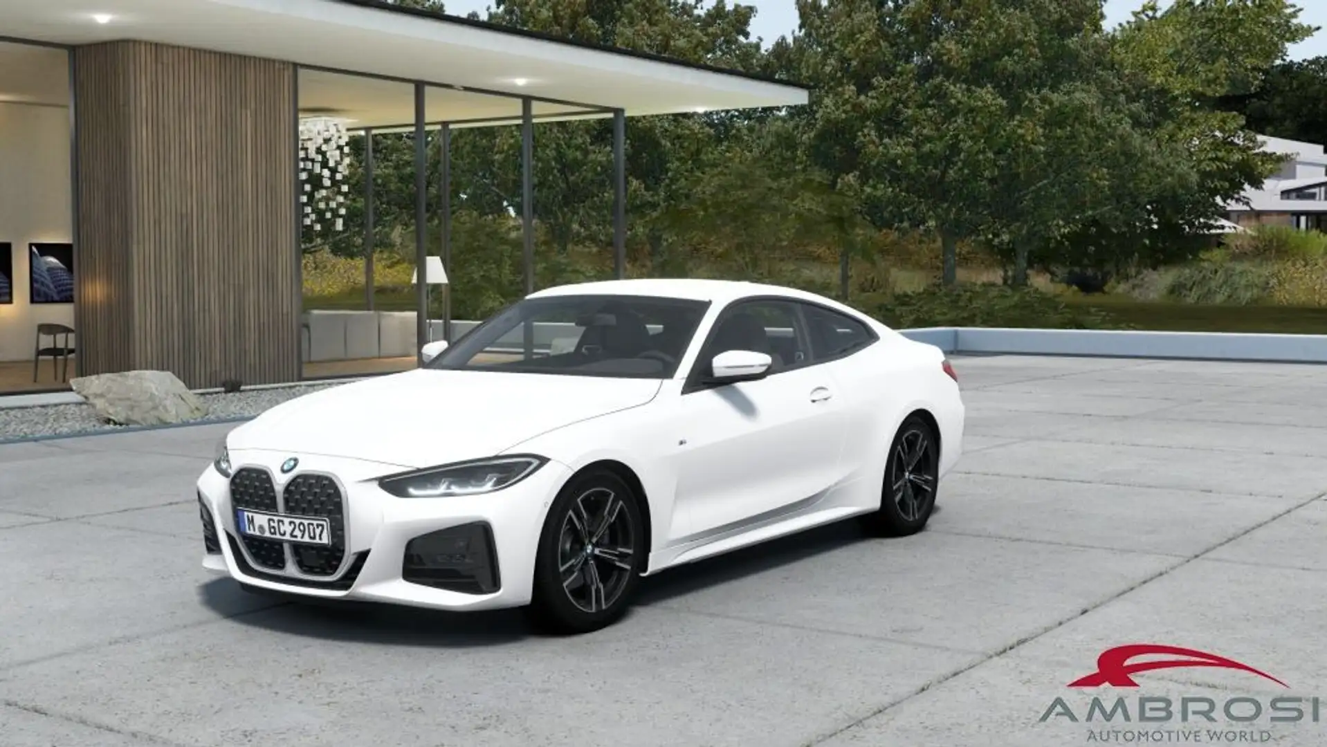 BMW 430 Coup&egrave; 430i Msport Alb - 1