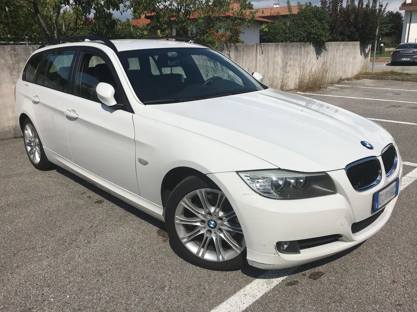 BMW 318 Touring 318d Eletta 143cv Bianco - 1