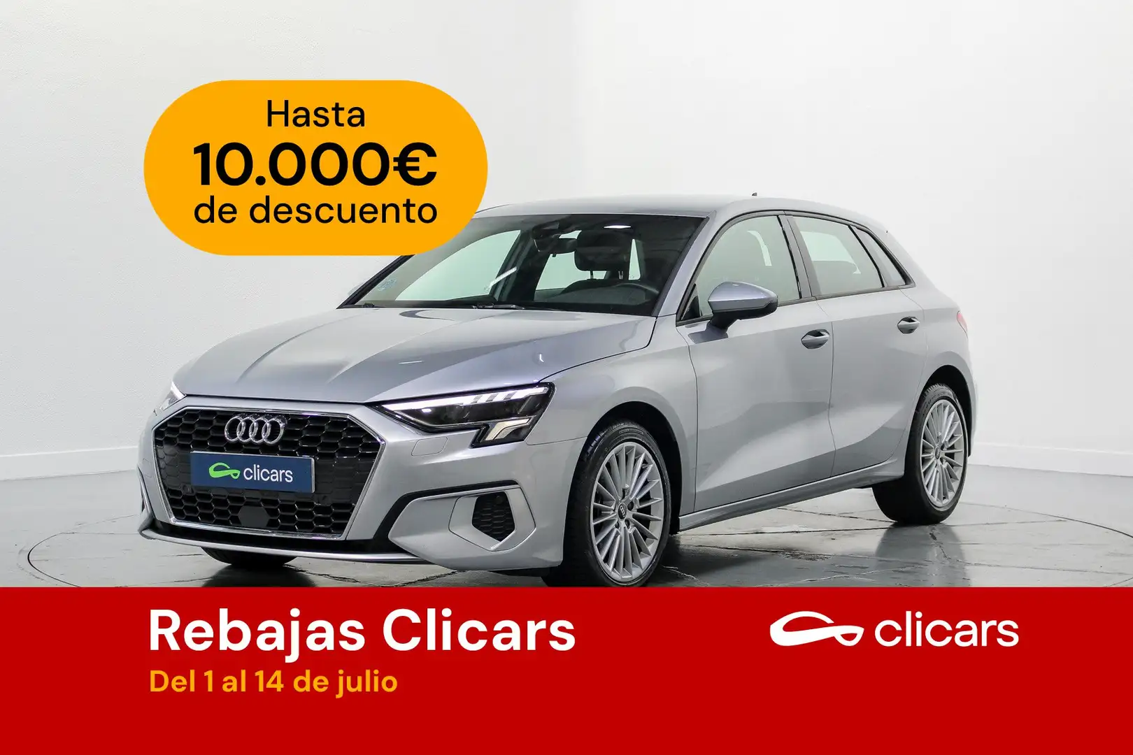 Audi A3 Sportback 30 TFSI Advanced S tronic Plateado - 1