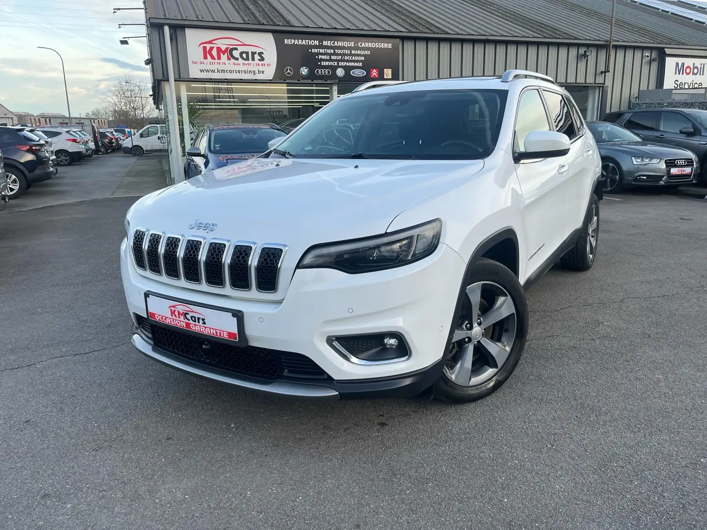Jeep Cherokee 2.2 MJD 4WD // FULL OPTION // AUTOMATIQUE // Wit - 1
