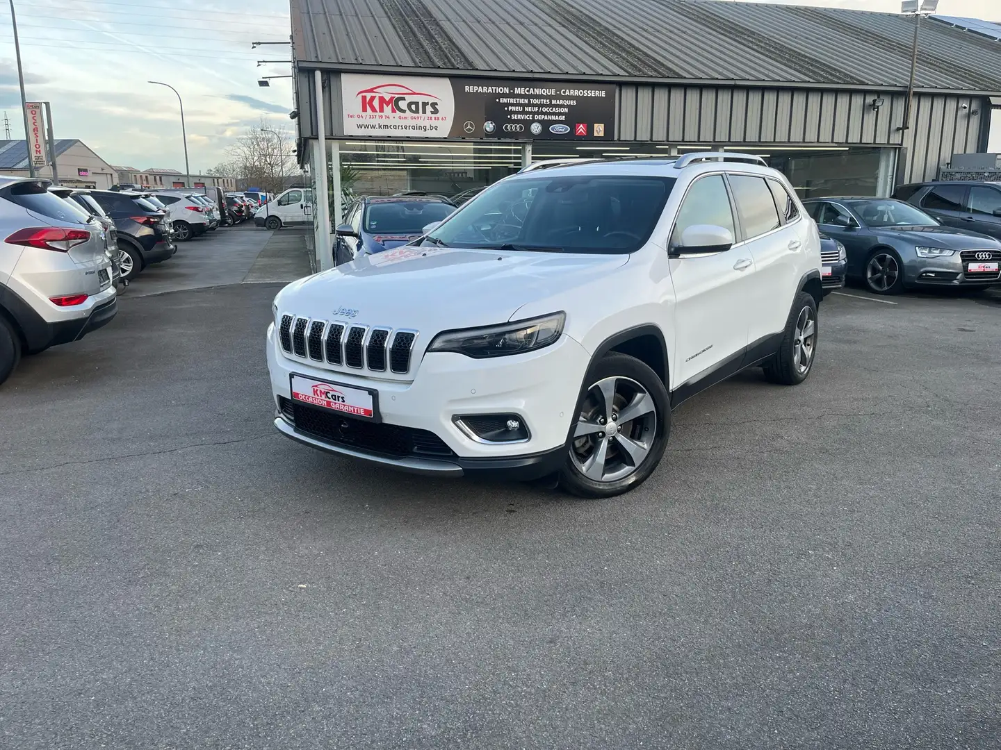 Jeep Cherokee 2.2 MJD 4WD // FULL OPTION // AUTOMATIQUE // Wit - 2