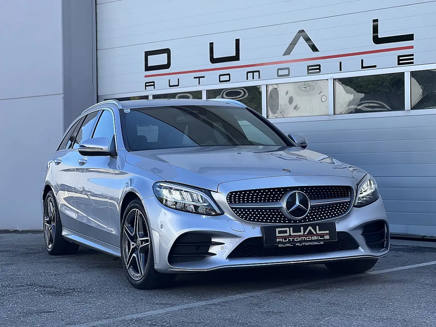 Mercedes-Benz C 220 d T 4MATIC Aut.|AMG-PAKET|LED|DISTRONIC|RFK Silber - 2