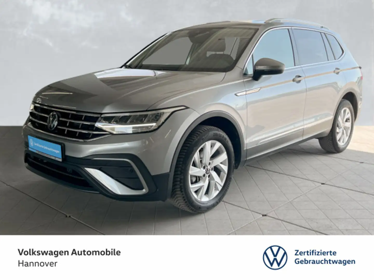 Volkswagen Tiguan Allspace 2.0 TDI DSG Life Navi AHK Kamera Silber - 1