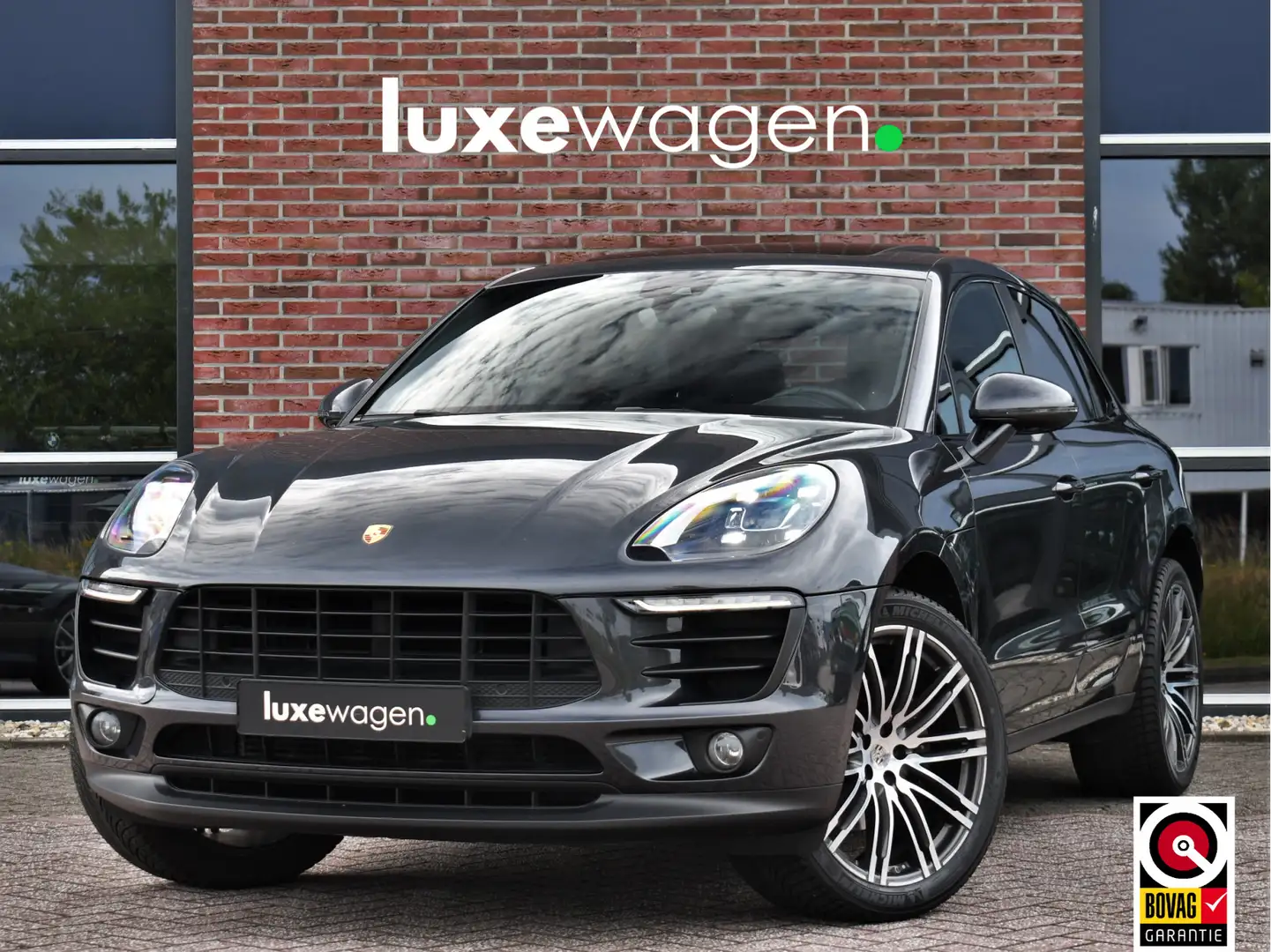 Porsche Macan 2.0 PDK Pano Bose 21inch Adp-zetels Carplay Optic- Grijs - 1