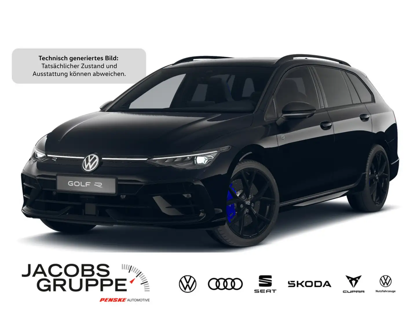 Volkswagen Golf VIII Variant 2.0 TSI 4M R "Black Style" Schwarz - 1